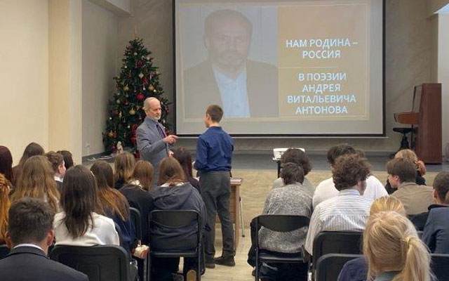 Встреча с учащимися Питера