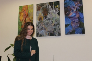 Анастасия Данилочкина дает оценку экспозиции