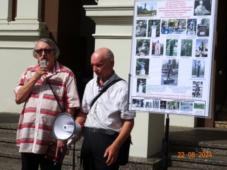 Открытие памятника А.С.Пушкина в столице Латвии