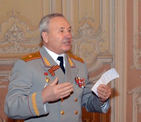 Генерал-майор А.Я. Морозов