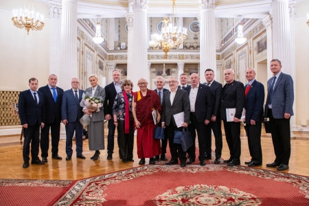 Президент Петровской академии А.В. Воронцов  награжден Благодарностью Председателя  Законодательного Собрания Санкт-Петербурга