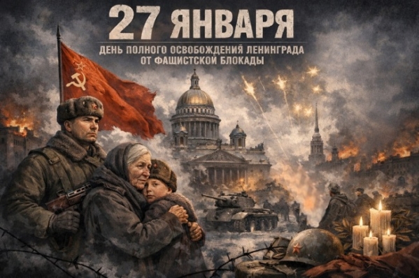 82-ю годовщину полного освобождения Ленинграда